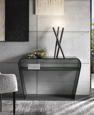 Consolle in Cristallo Design Saphiria