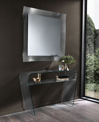 Consolle in Cristallo Design Saphiria