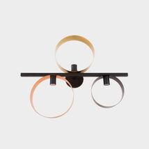 Plafoniera di Design Moderna, Lampada a Soffitto - Led Loop p3, Riflessi