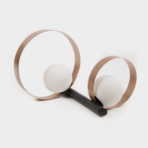 Lampada da tavolo di design, Bubble Duo, Riflessi