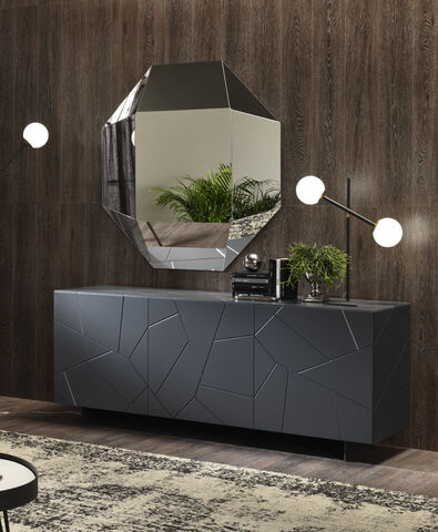 Madia moderna di design - Segno, Riflessi