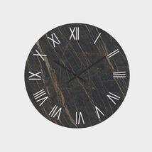 Grande orologio rotondo in ceramica moderno dalle forme pulite - Portorotondo - Riflessi