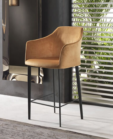 sgabello design fasce elastiche
