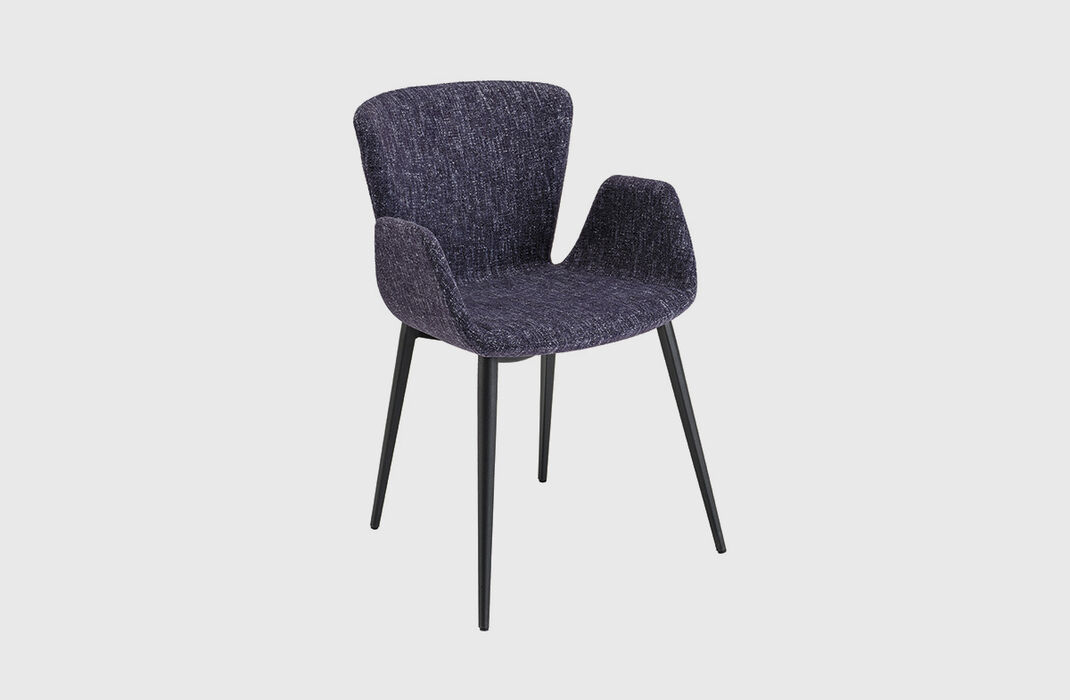 Sedia con braccioli, moderna e di design - Giada, Riflessi