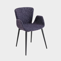 Poltroncina di design, per soggiorno, elegante e moderna - Giada, Riflessi