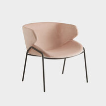 Poltroncina comoda di design, elegante e moderna - Nova, Riflessi