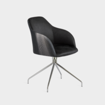 Sedie a poltroncine di design, eleganti da soggiorno - Sofia, Riflessi