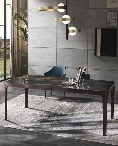tavolo allungabile legno ceramica