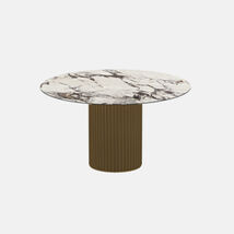 Tavolo di design rotondo in ceramica - Enea, Riflessi