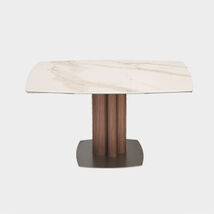 Tavolo di design allungabile con piano in  ceramica - Tower