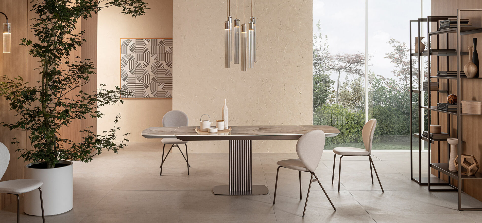 Tavoli allungabili di design - Riflessi
